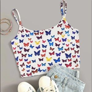 Butterfly Tank Top